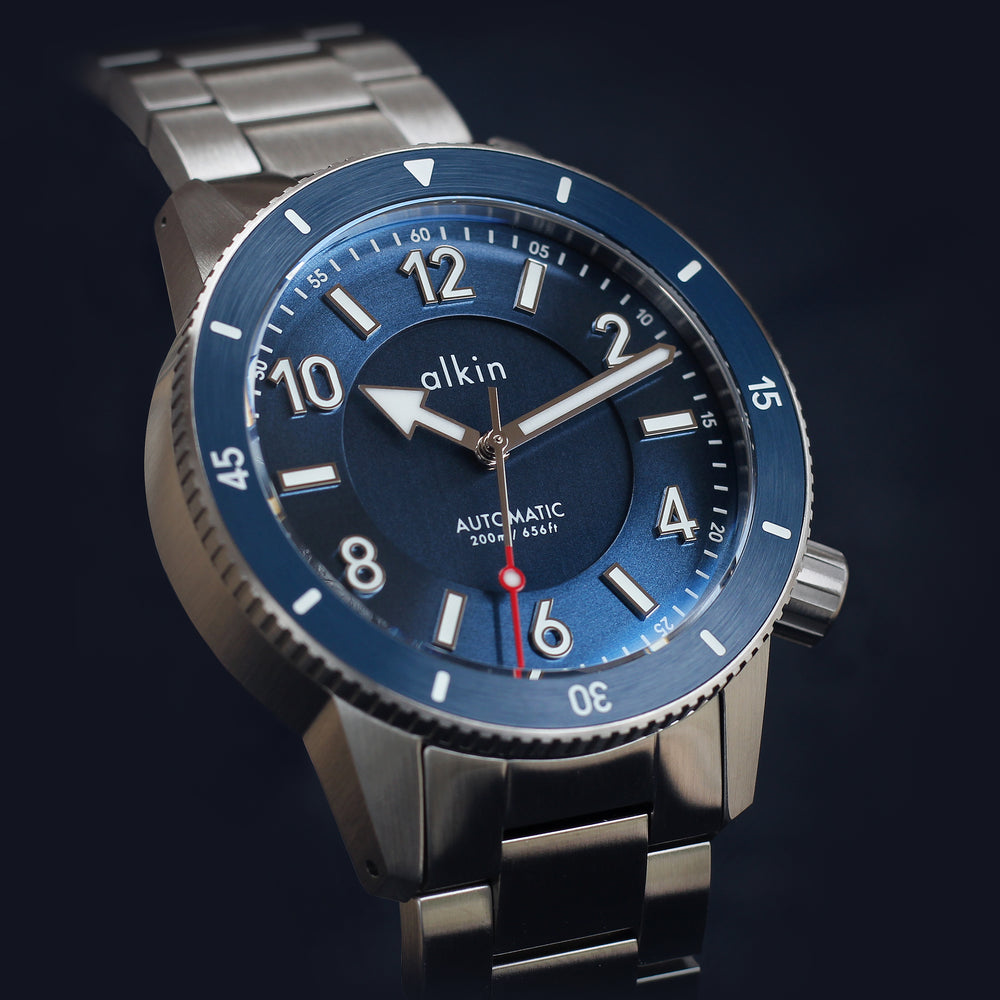 Model Three Special Edition - Blue Dial / SS Case