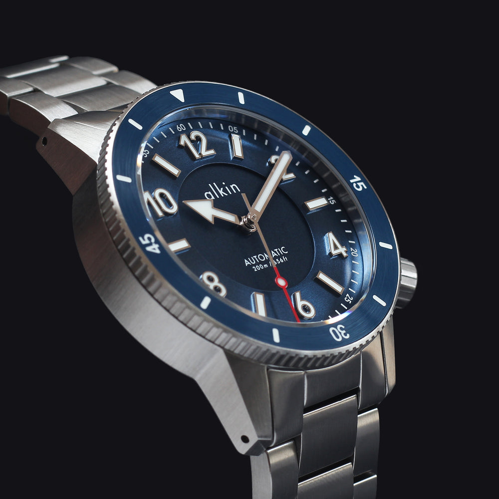 Model Three Special Edition - Blue Dial / SS Case