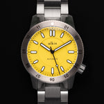 Model Three Dual Time - Yellow Dial / SS Case