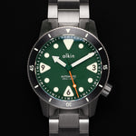 Model Three Diver - Green Dial / SS Case