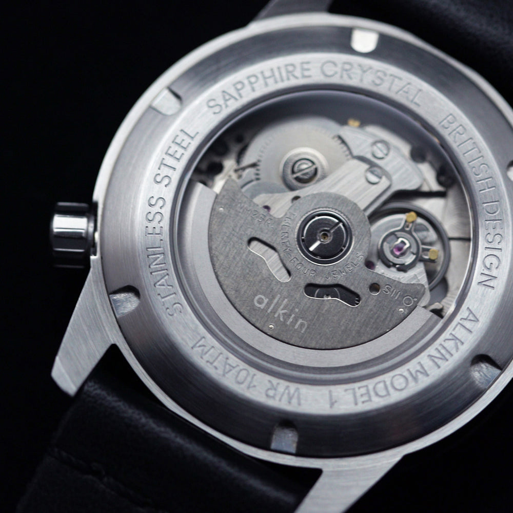 Albin Watch Model One - White Dial / SS Case – alkinwatches