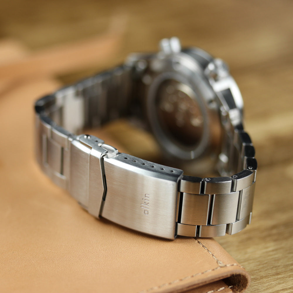 Albin Watch Model Two - White Dial / SS Case – alkinwatches